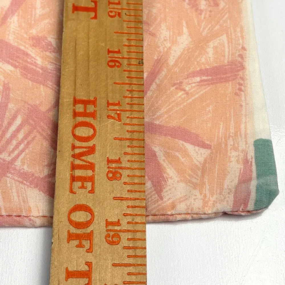 Vintage Stevens Percale Set‎ of 2 Standard Abstract Geometric Pastel Pillowcases